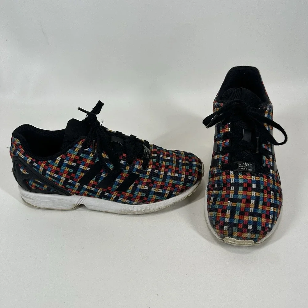Adidas Men's ZX Flux K Torsion Running Shoes Multicolor S77907 Mens‎ Size 6.5